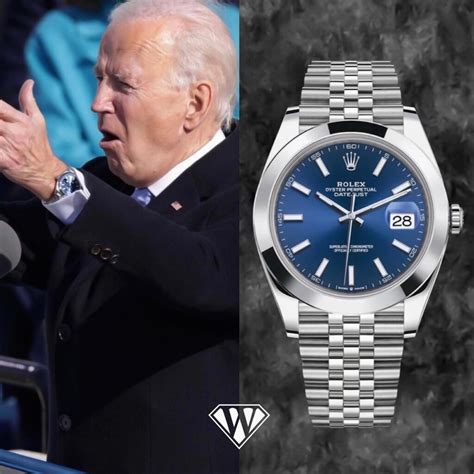 how much is bidens rolex|joe Biden wearing a Rolex.